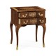 Mahogany & Mother of Pearl Bedside Chest