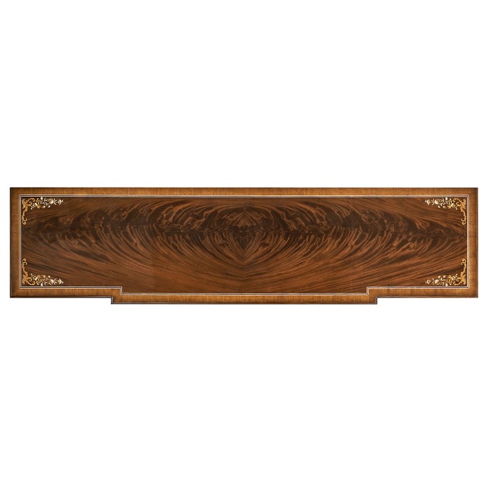 Low Mahogany & Mother of Pearl Entertainment Unit