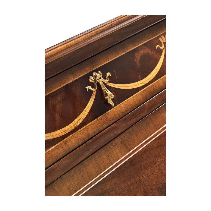 Low Mahogany & Mother of Pearl Entertainment Unit