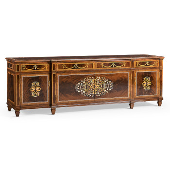 Low Mahogany & Mother of Pearl Entertainment Unit