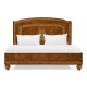 Burl and Mother of Pearl US King Bed
