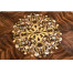Mahogany lamp table with mother of pearl & marquetry