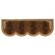Mahogany console table with mother of pearl & marquetry