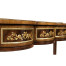 Mahogany console table with mother of pearl & marquetry