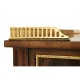 Mahogany console table with mother of pearl & marquetry