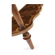 Mahogany console table with mother of pearl & marquetry