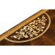 Mahogany & Mother of Pearl Demilune Cabinet