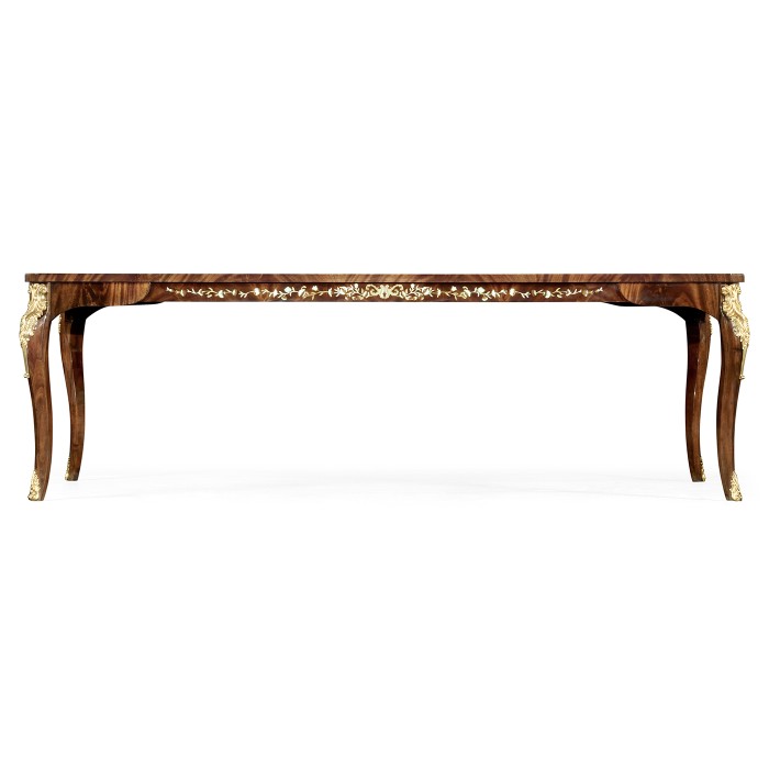 Mahogany Rectangular Dining Table 96