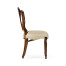 Sheraton Dining Side Chair with Shield Back in Mahogany High Gloss