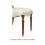 Sheraton Dining Side Chair with Shield Back in Mahogany High Gloss
