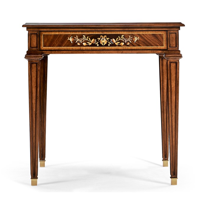 Square Mahogany Side Table