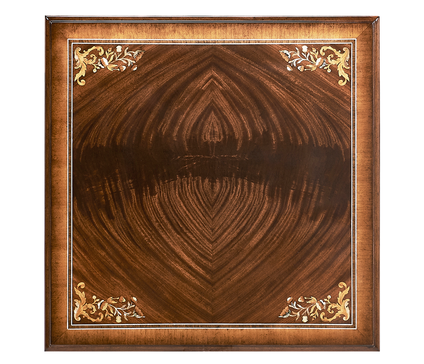 Square Mahogany Side Table