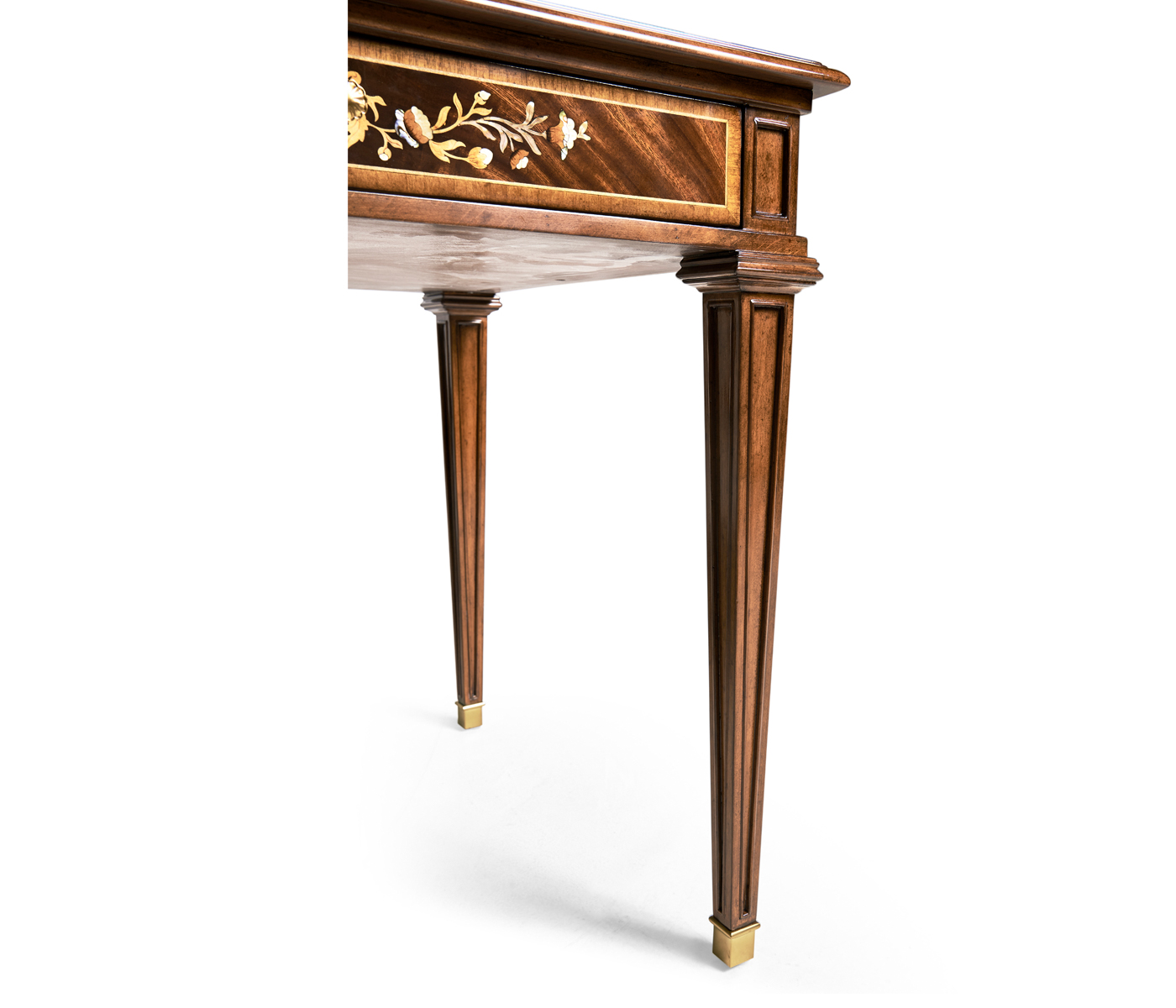 Square Mahogany Side Table