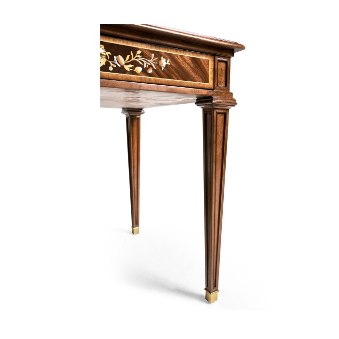Square Mahogany Side Table
