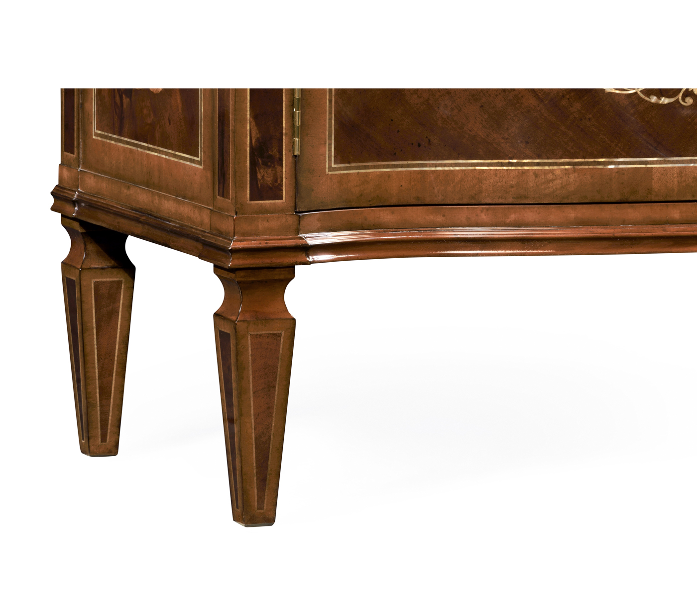 Tall Mahogany Bookcase
