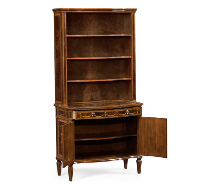 Tall Mahogany Bookcase