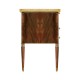 Swirl Mahogany & Mother of Pearl Nightstand