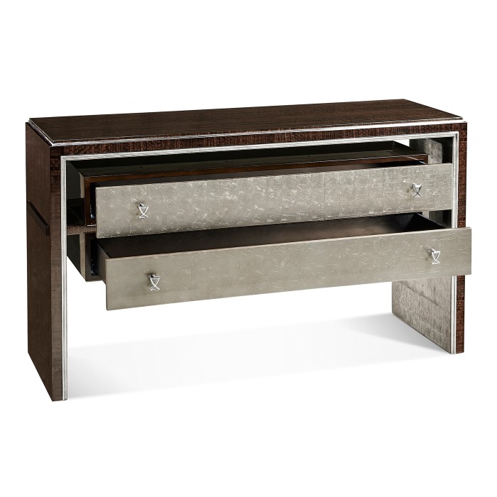 Black Eucalyptus Serving Table