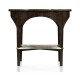 Round Black Eucalyptus Side Table