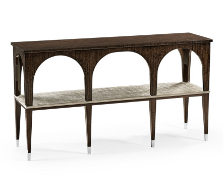 Black Eucalyptus Console Table