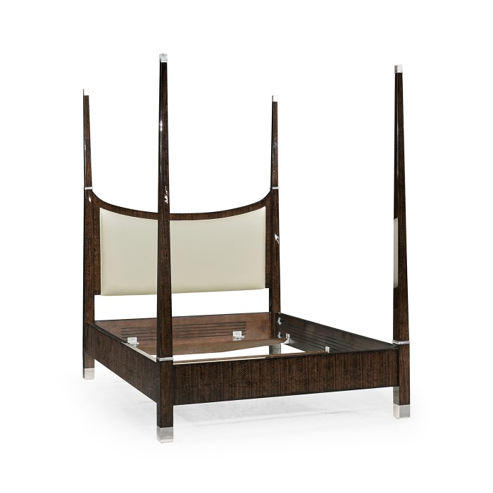 Black Eucalyptus Cali King Bed