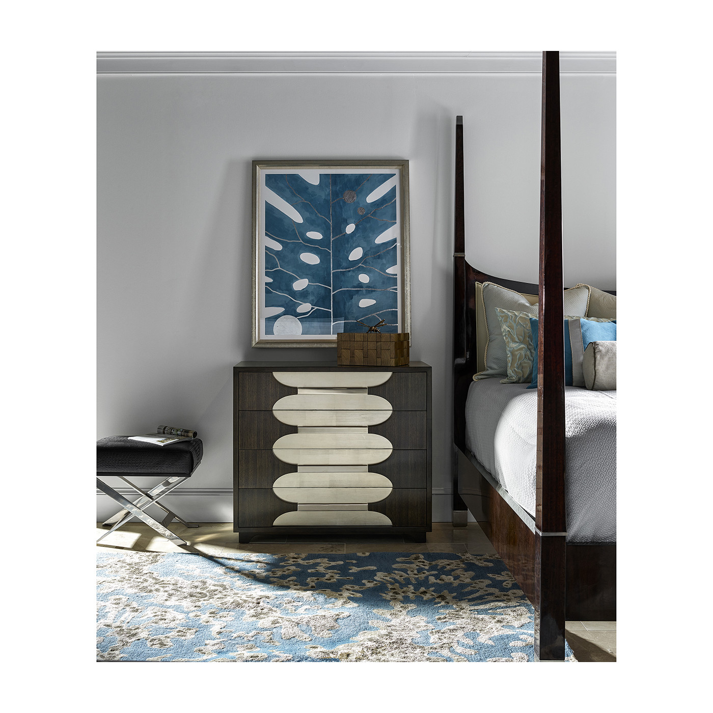 Black Eucalyptus UK Queen Bed