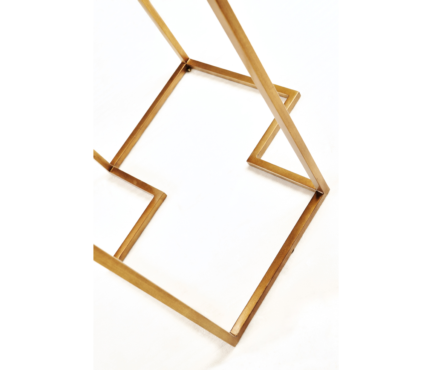 Double Diamond Bookmatched Walnut Side Table