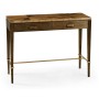 Bookmatched Walnut Console Table