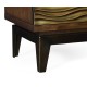 Textured Chestnut Storage Cabinet