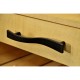 Textured Chestnut Drinks Cabinet