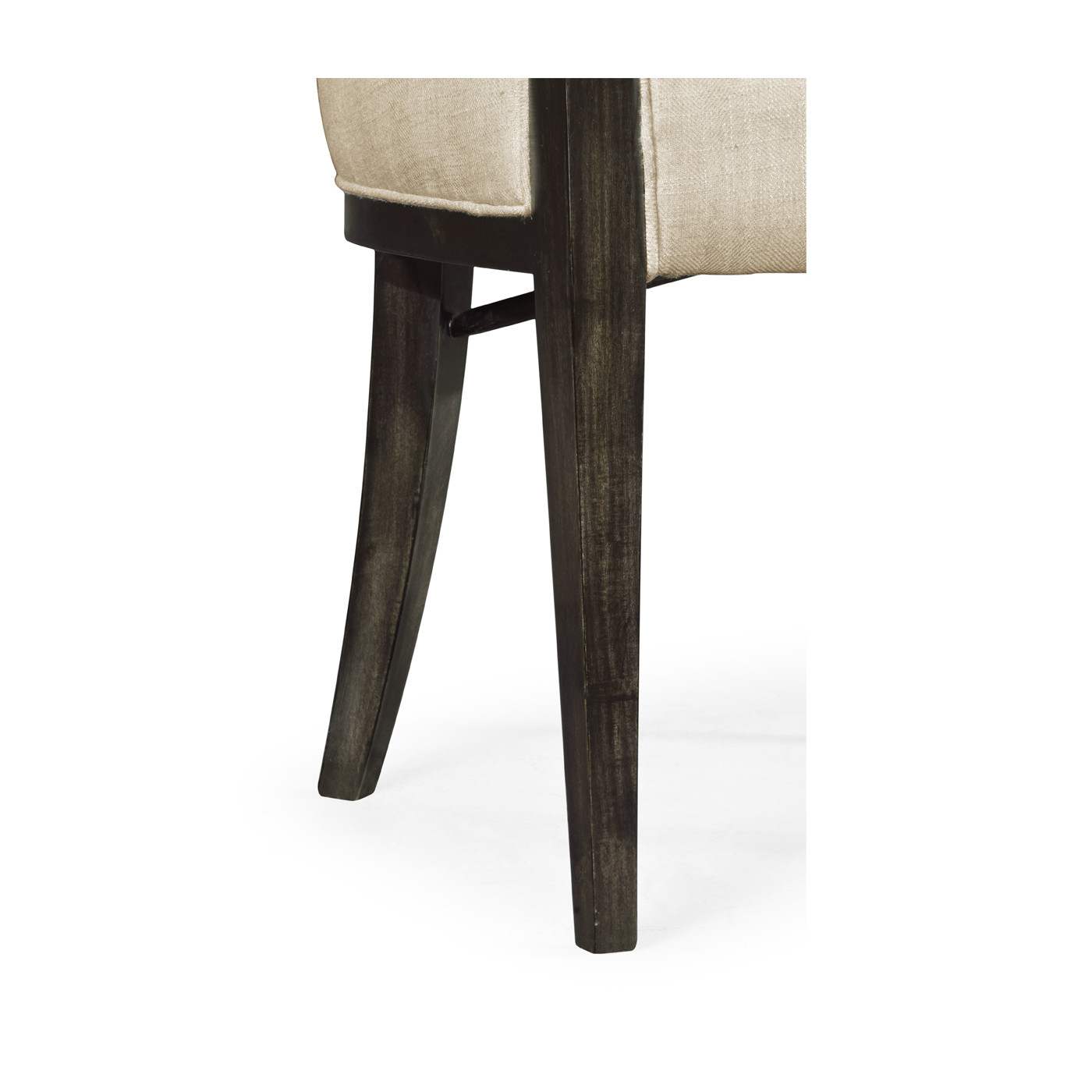 Smoked Grey Eucalyptus Dining Arm Chair