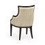 Smoked Grey Eucalyptus Dining Arm Chair