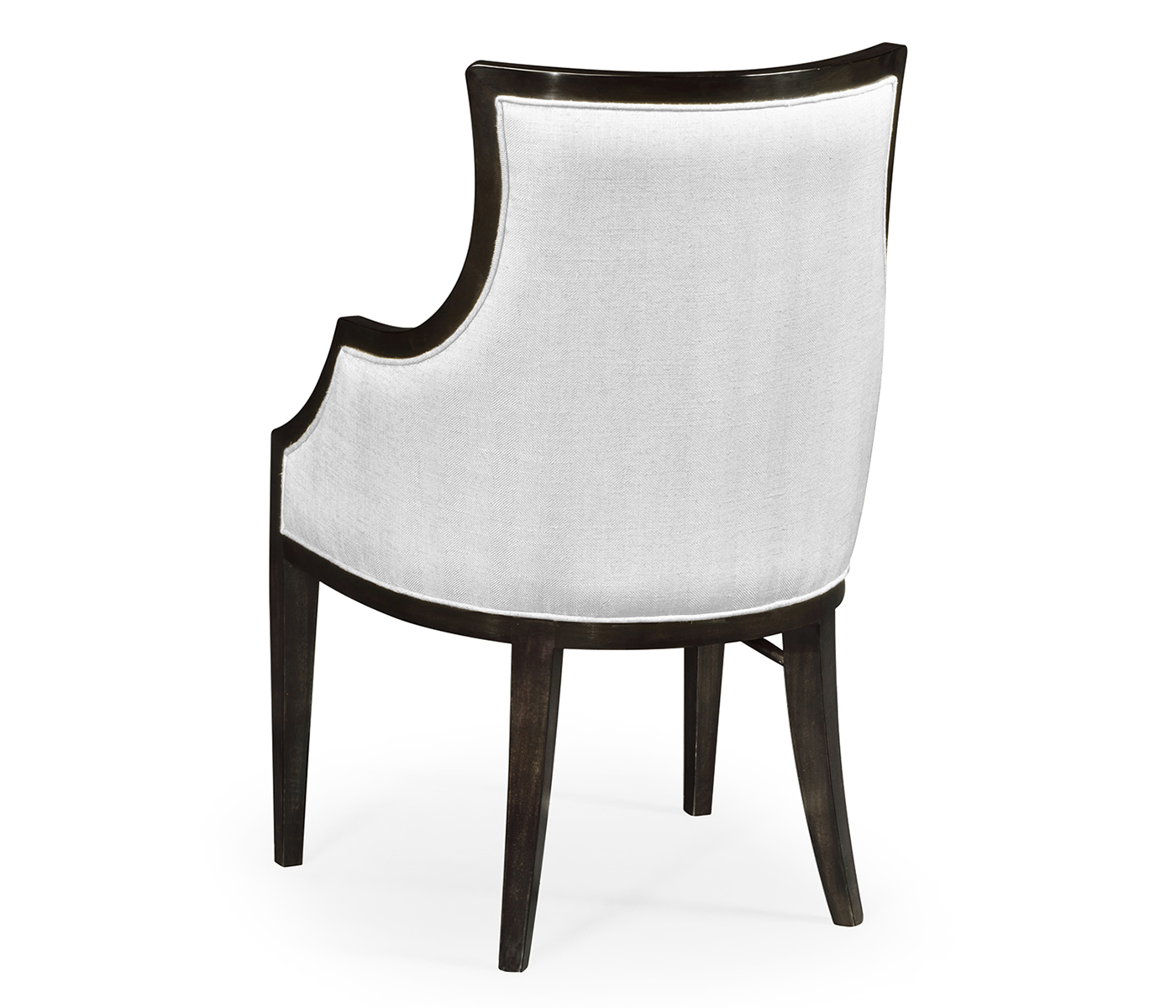 Smoked Grey Eucalyptus Dining Arm Chair