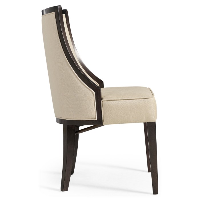 Smoked Grey Eucalyptus Dining Side Chair