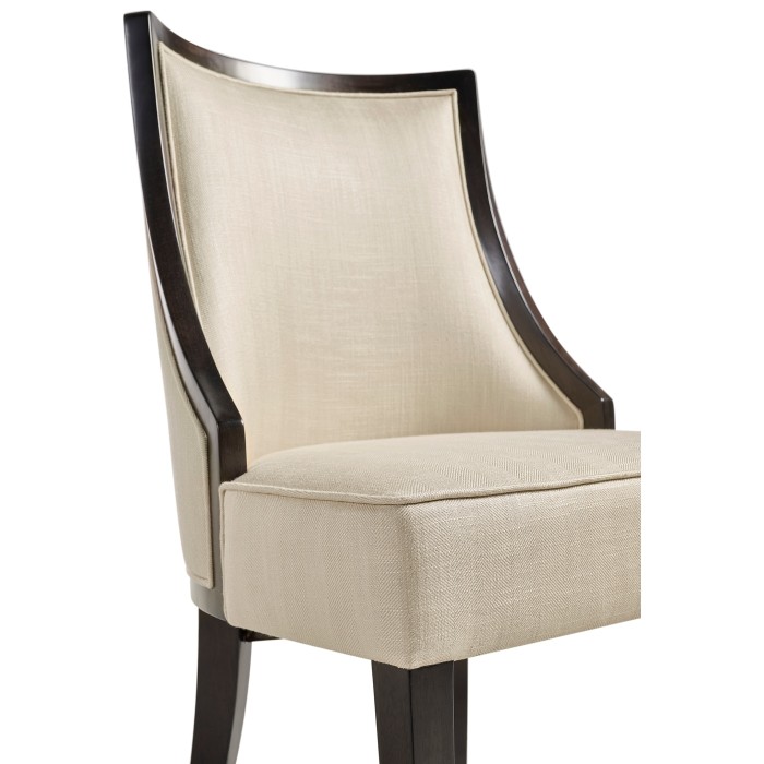 Smoked Grey Eucalyptus Dining Side Chair