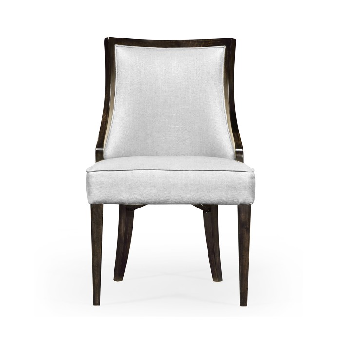 Smoked Grey Eucalyptus Dining Side Chair
