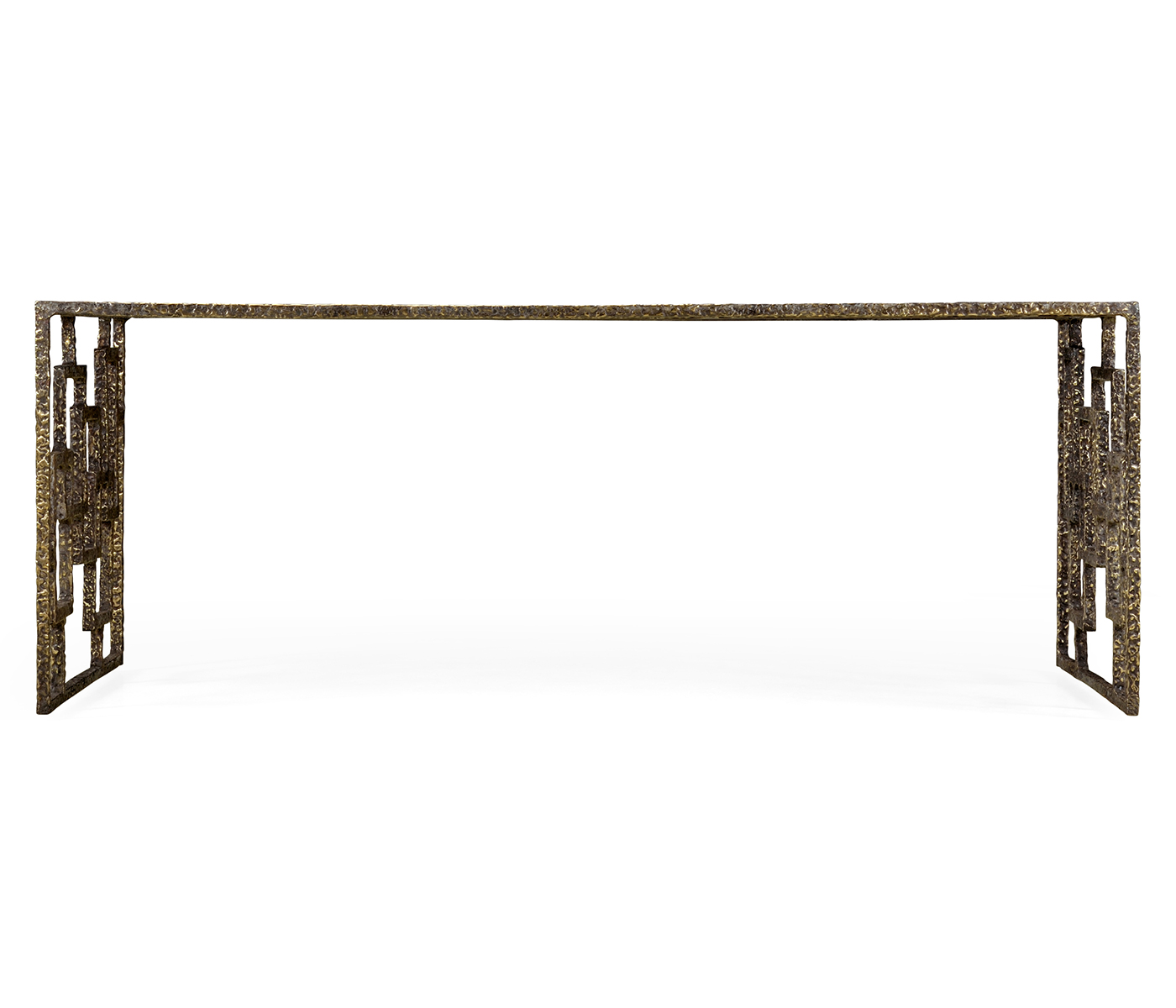 Brass & Glass Coffee Table