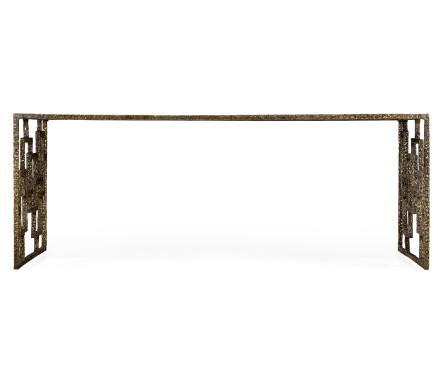 Brass & Glass Coffee Table