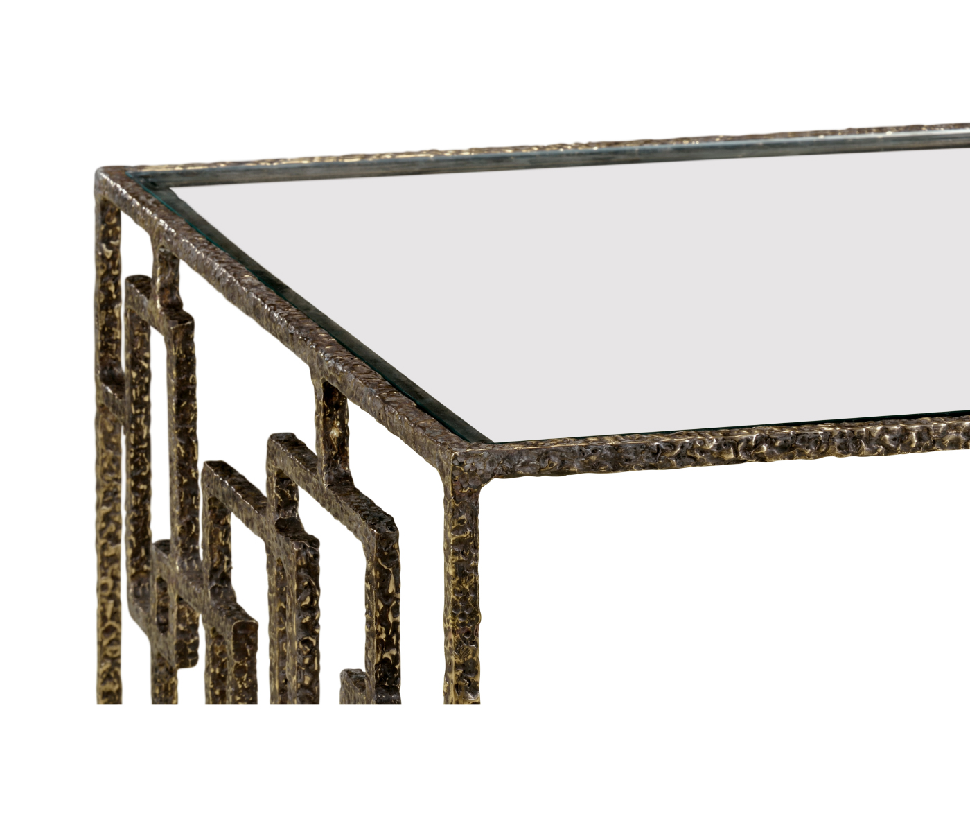 Brass & Glass Coffee Table
