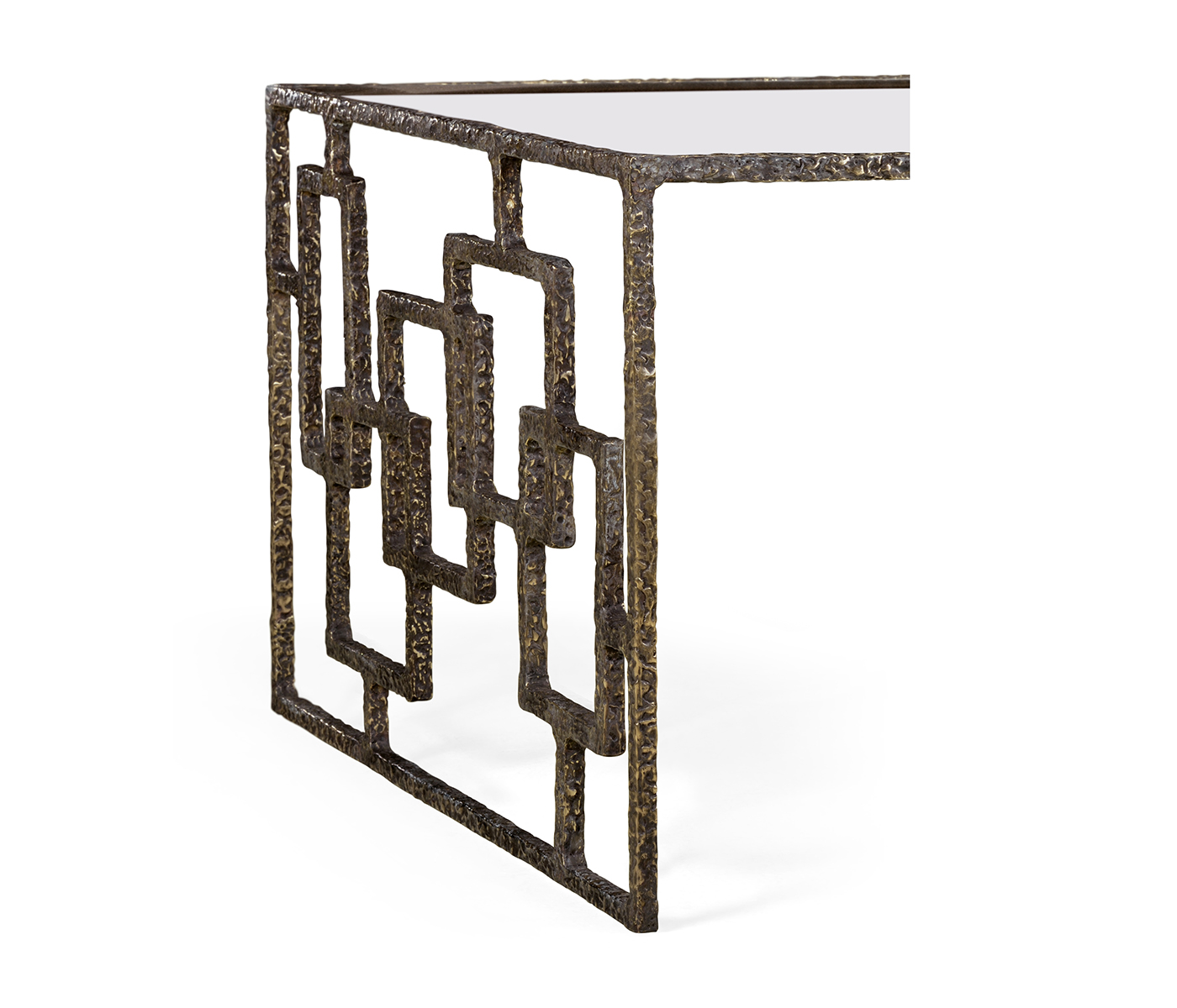 Brass & Glass Coffee Table