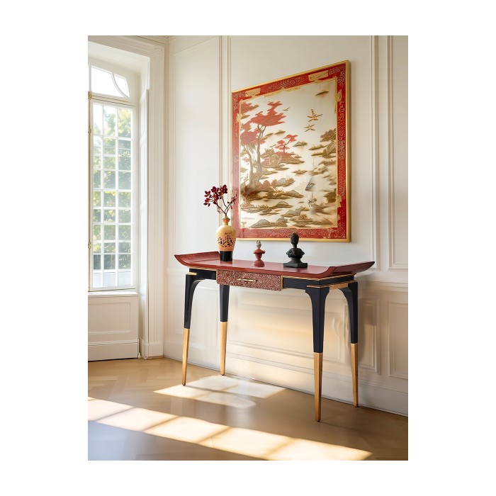 Black Emperor Console Table