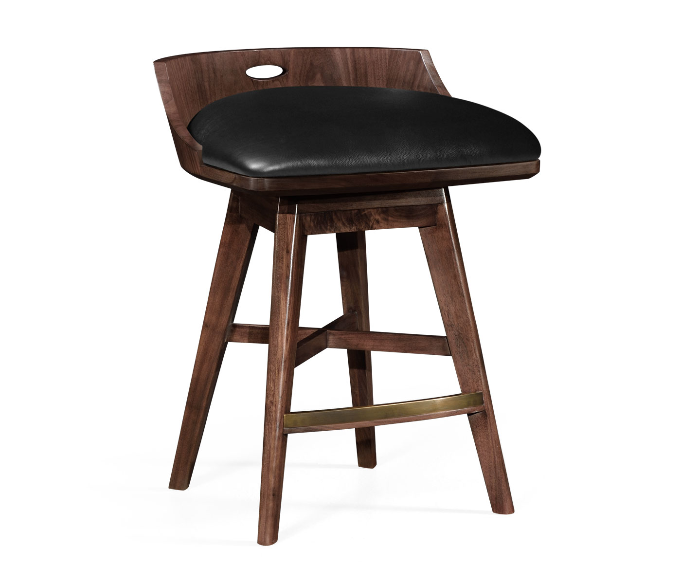 Langkawi Natural Walnut Counter Stool