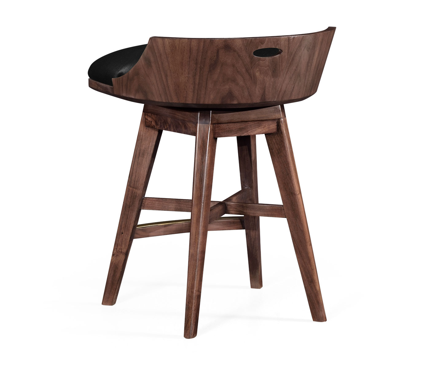 Langkawi Natural Walnut Counter Stool