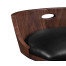 Langkawi Natural Walnut Bar Stool