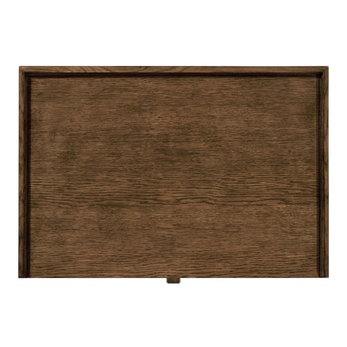 Small Natural Walnut Bedside Table