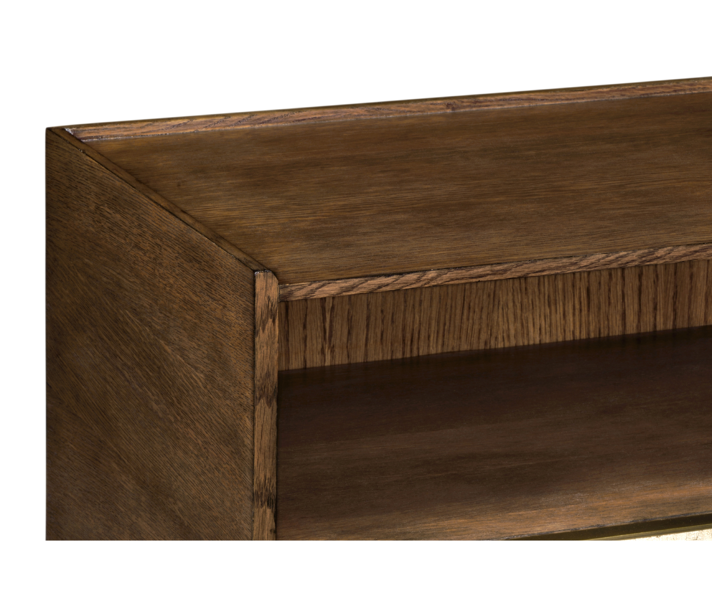 Small Natural Walnut Bedside Table