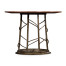 Circular Natural Walnut Continental Table