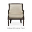 Langkawi Curved Rattan Back Occasional Chair