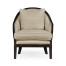 Rouded Langkawi Rattan Back Dining Chair