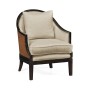 Rouded Langkawi Rattan Back Dining Chair